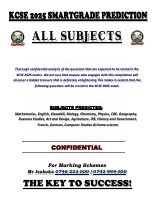KCSE 2025 SMARTGRADE PREDICTION.pdf